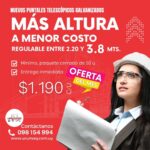 Puntales Telescópicos Galvanizados