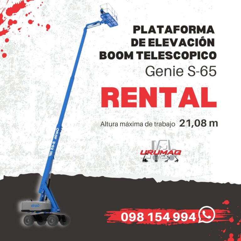 Boom Telescopico Genie S-65 - 001